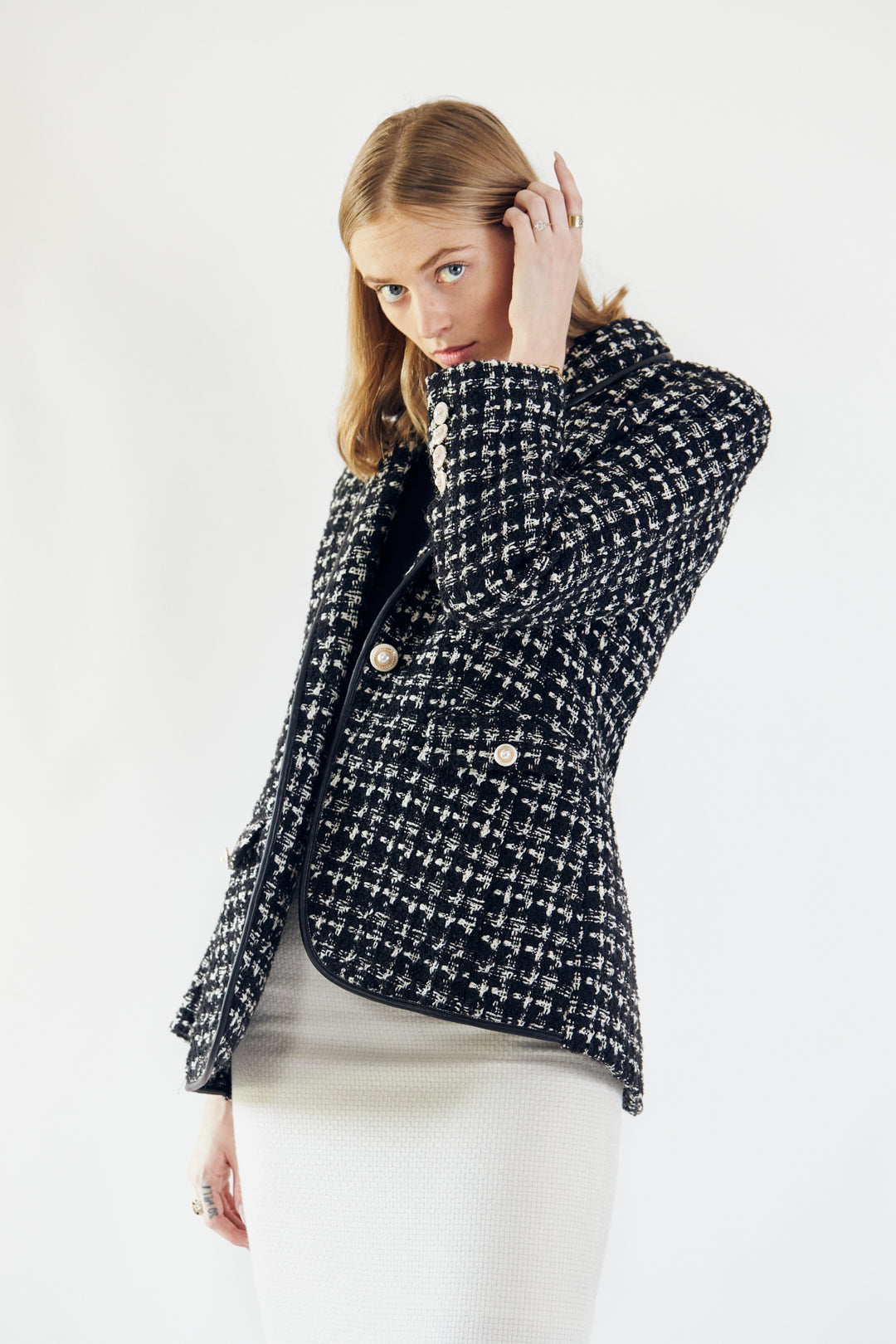 Élodie Wool-Blend Tweed Jacket