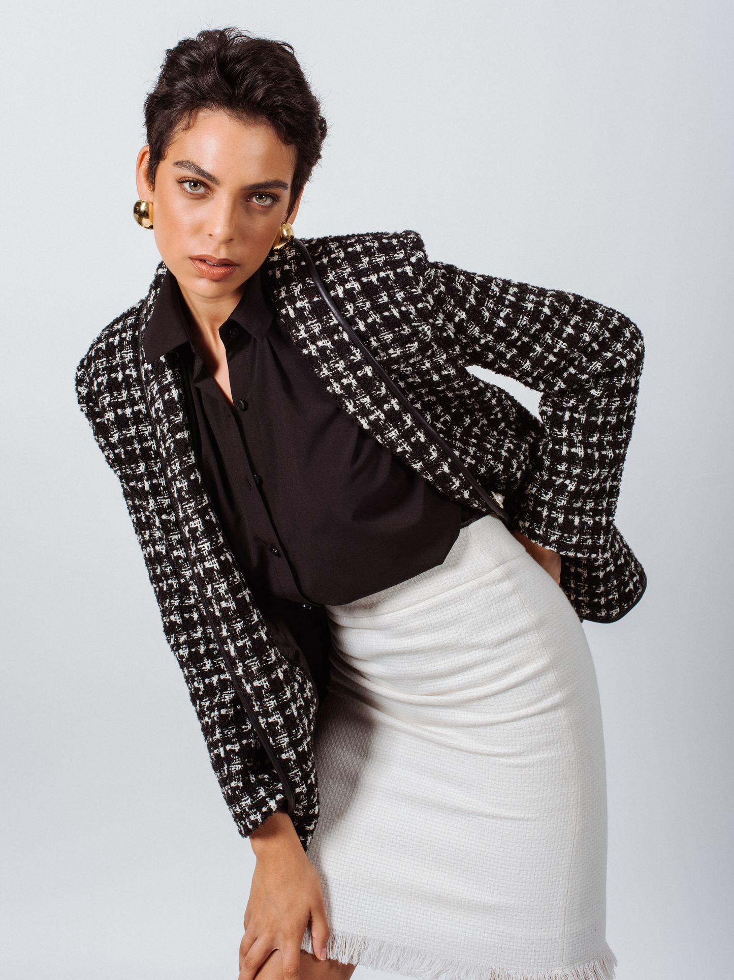 Élodie Wool-Blend Tweed Jacket