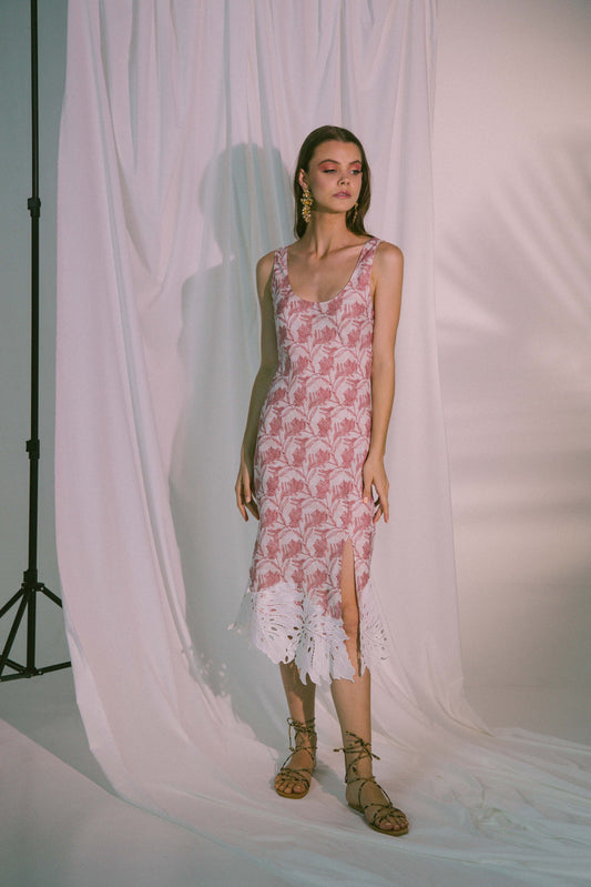 Aurelia Canyon Rose Modal Midi Dress