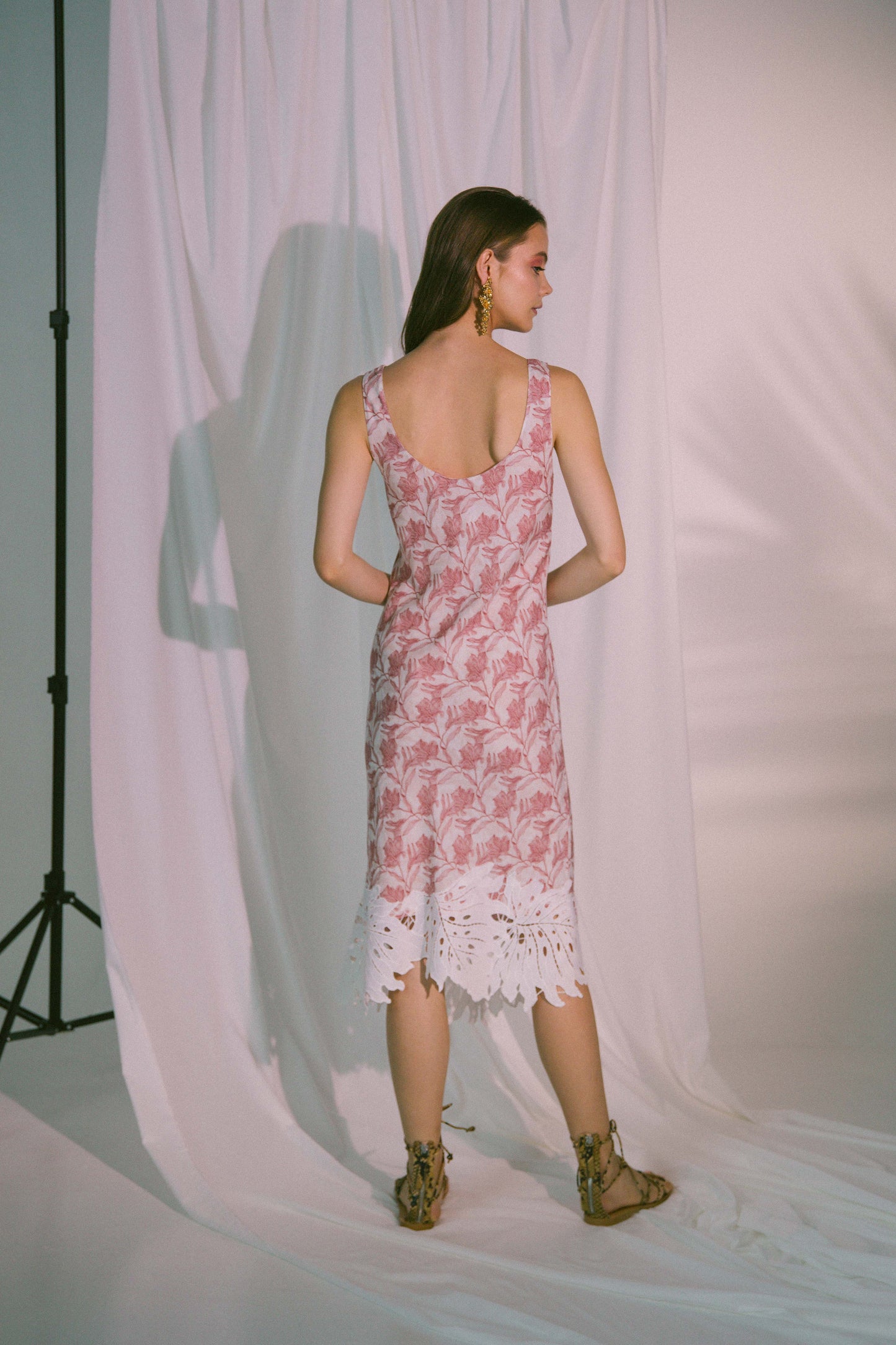 Aurelia Canyon Rose Modal Midi Dress