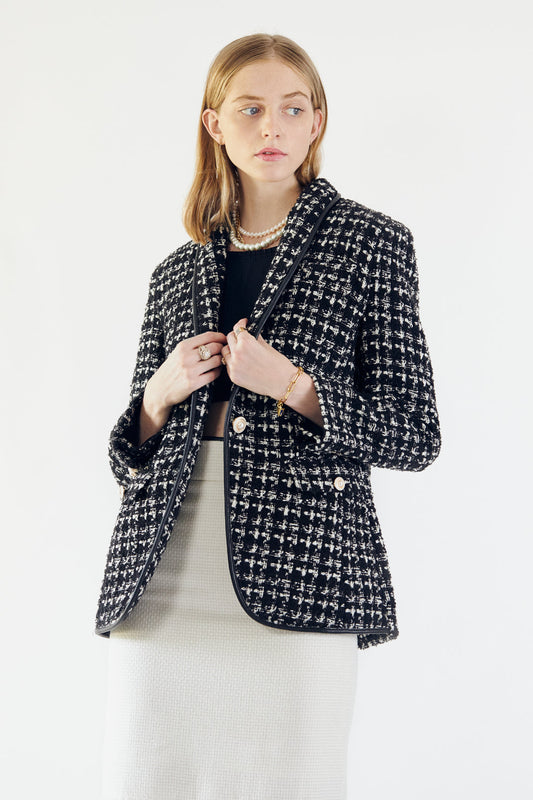 Élodie Wool-Blend Tweed Jacket