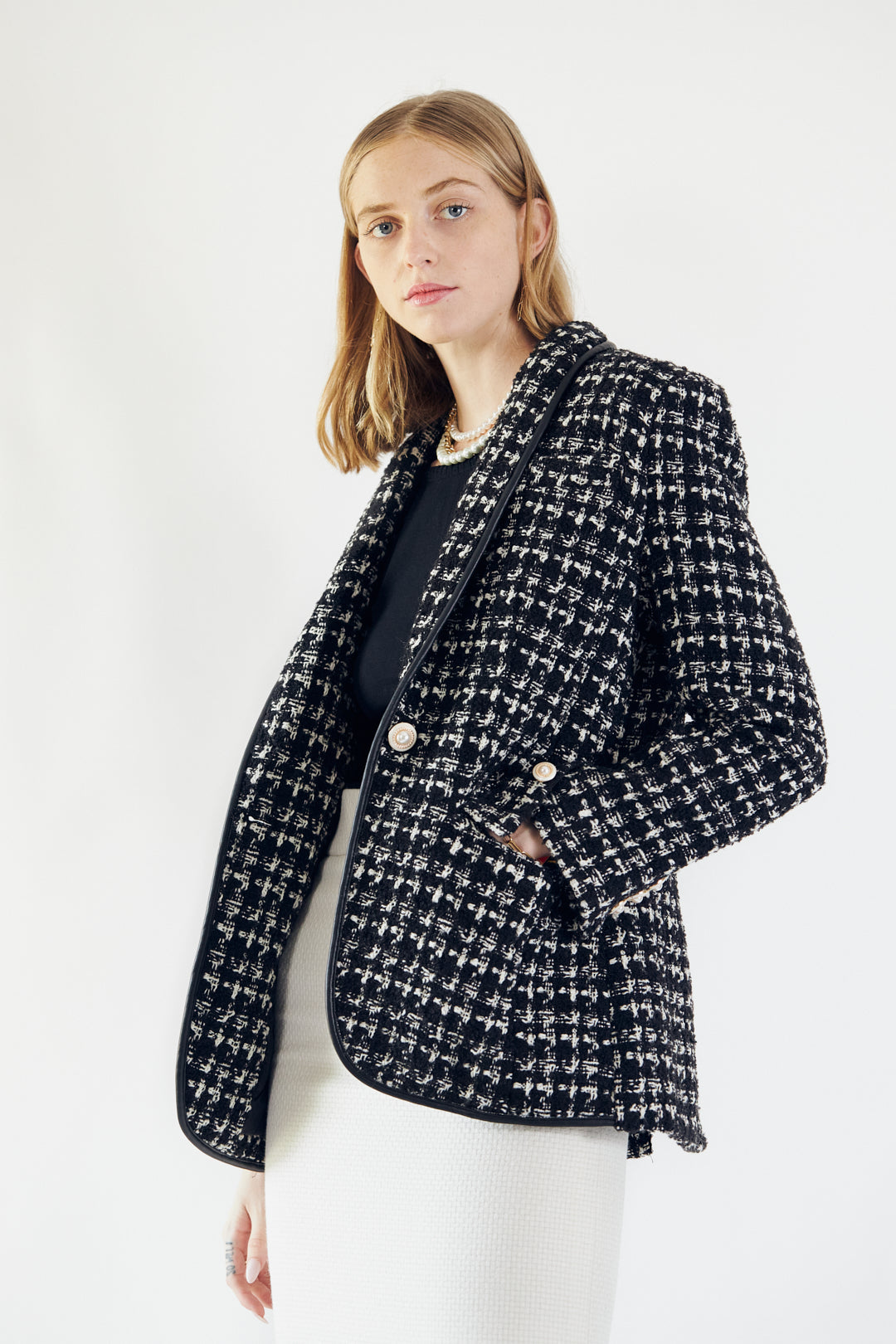 Élodie Wool-Blend Tweed Jacket